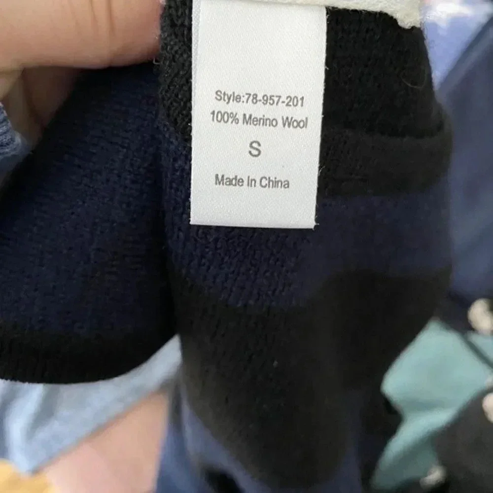 Alice + Olivia Striped Wool… - Picture 9 of 10